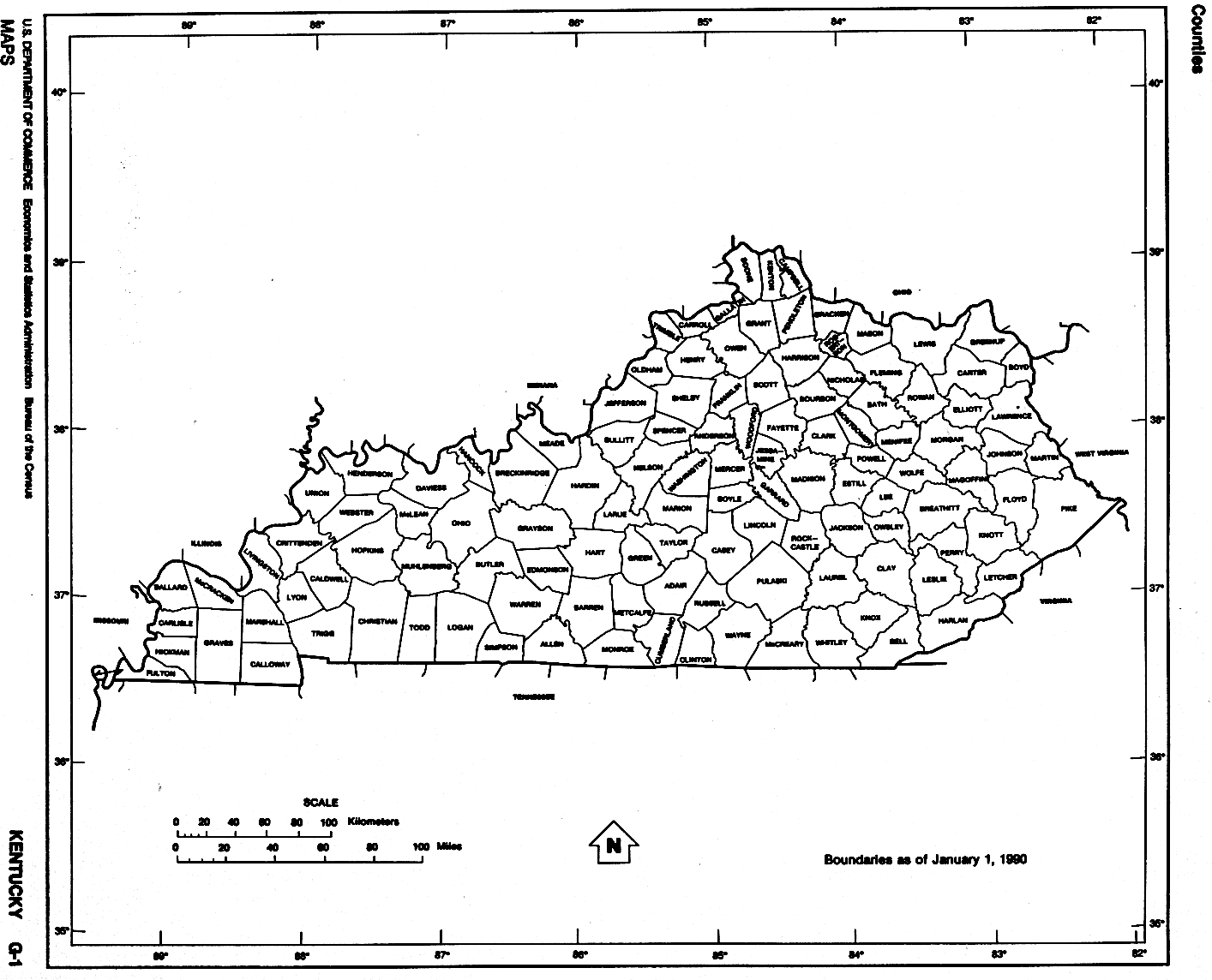 Kentucky Map